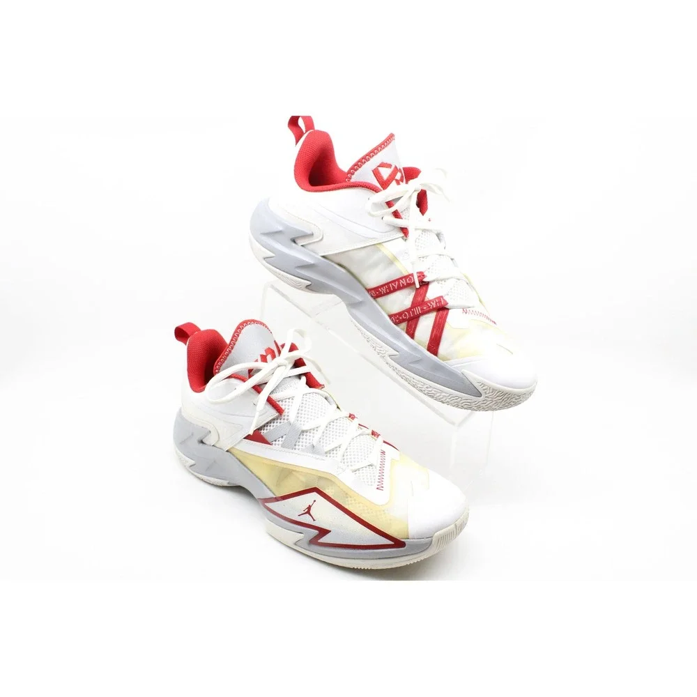 Jordan Westbrook One Take 3 White University Red DC7701-100 Mens 12